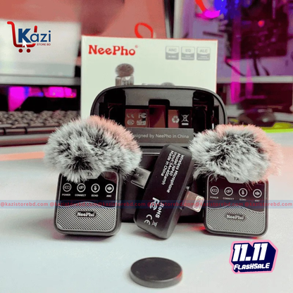 NP 60 NP 61 Wireless Microphone | Crystal Clear Sound | Best Mic for Content Creators | Free Delivery Pakistan