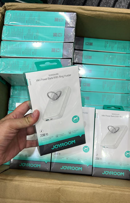 Mini Power Bank with Ring Holder – Portable Fast Charging Power Bank for Smartphones