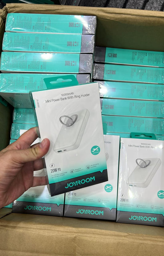 Mini Power Bank with Ring Holder – Portable Fast Charging Power Bank for Smartphones